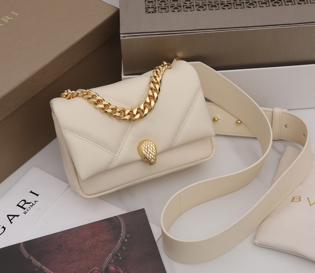 B*l*ai serpenti cabochon bag-18*12*8cm