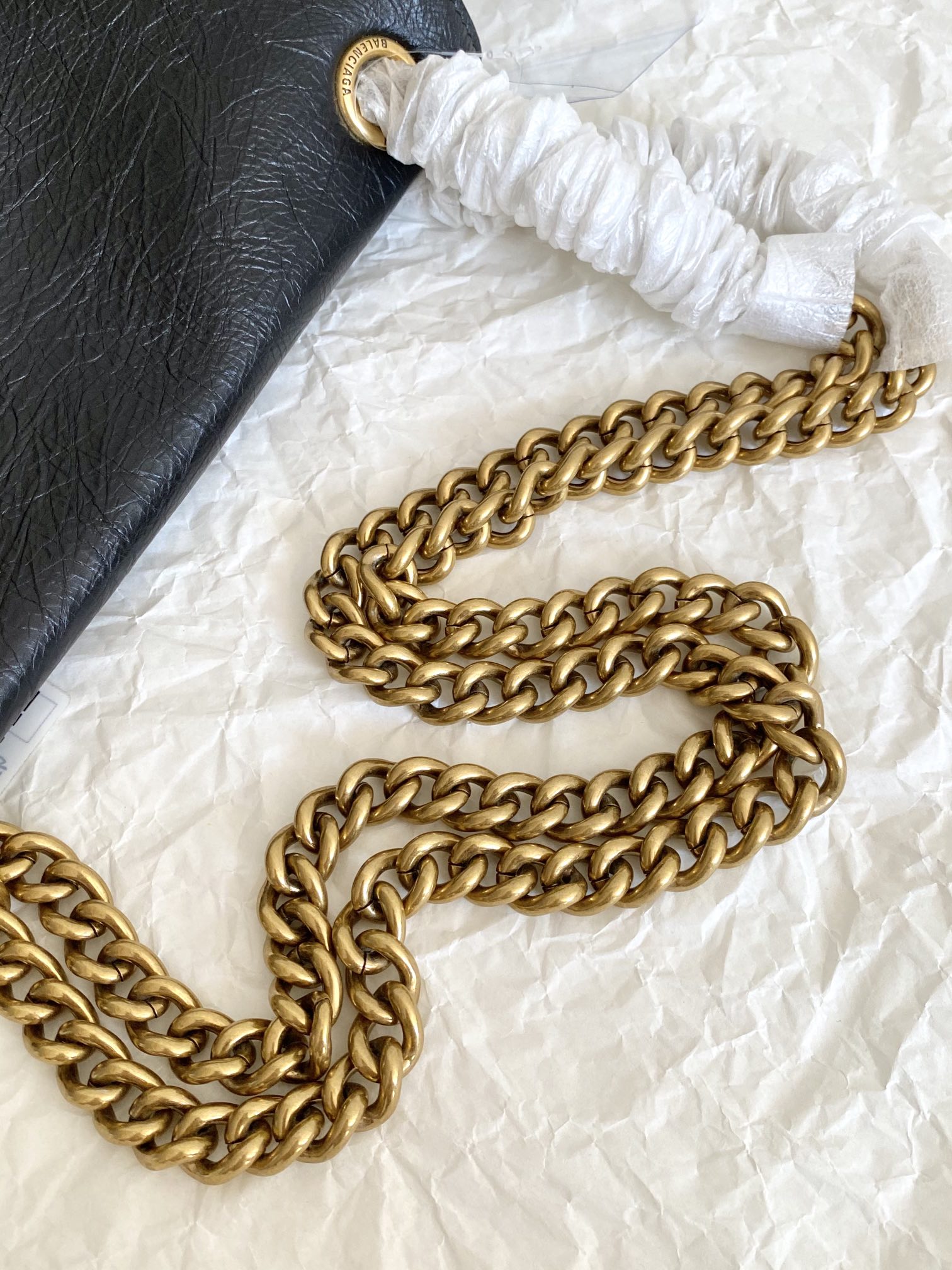 Ba*len*cia*ga hourglass bag-31×19.8×6.9cm