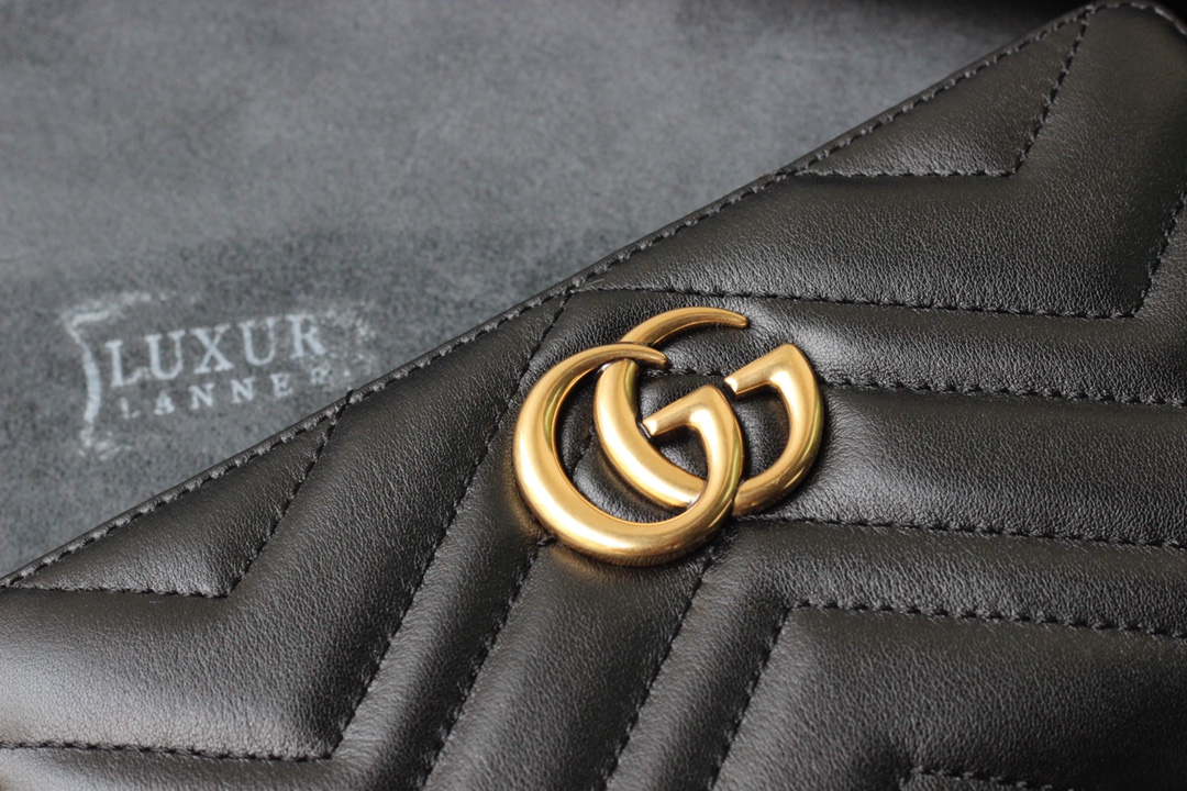 G*u*i marmont wallet-19*9*3cm