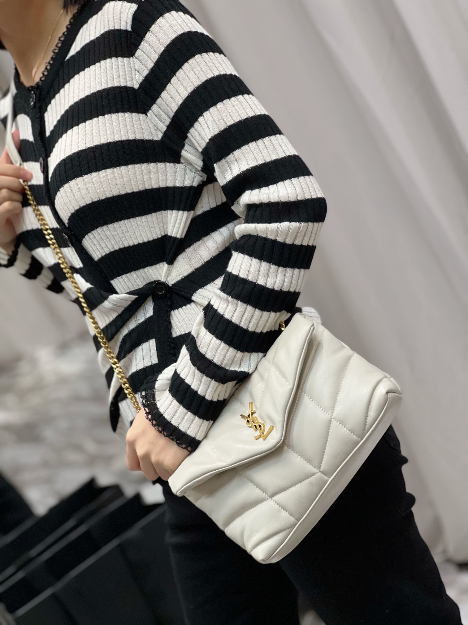 YSL Loulou Puffer-Lambskin Leather