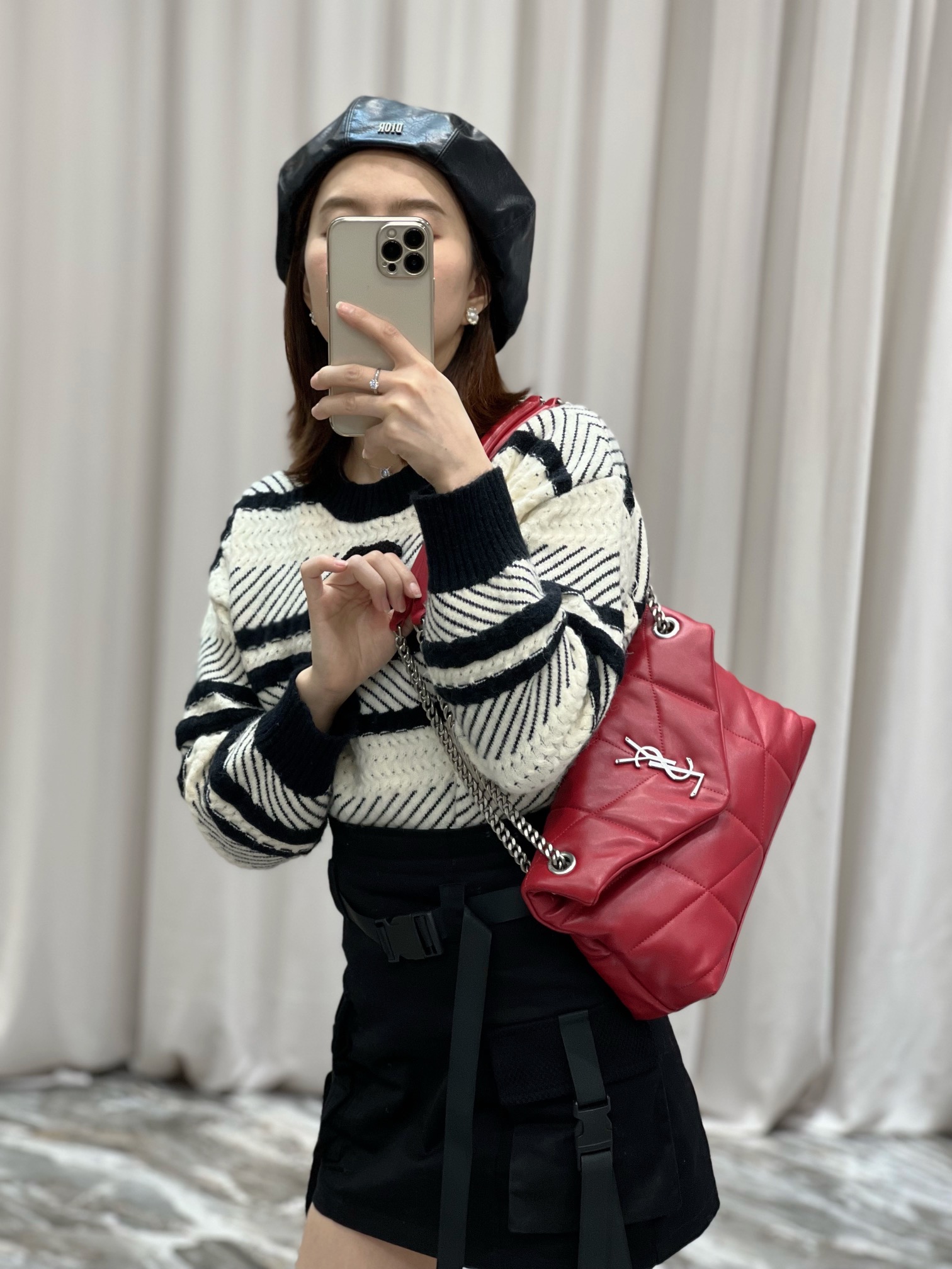 YSL Loulou Puffer-Lambskin Leather