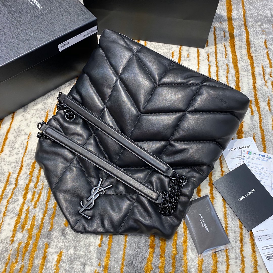 YSL Loulou Puffer-Lambskin Leather
