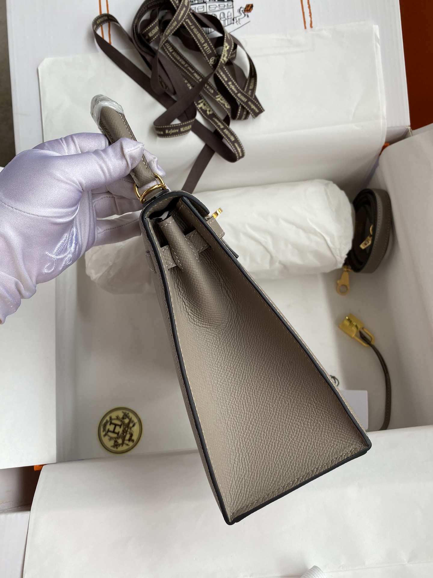 H**mes kelly-epsom leather-25cm