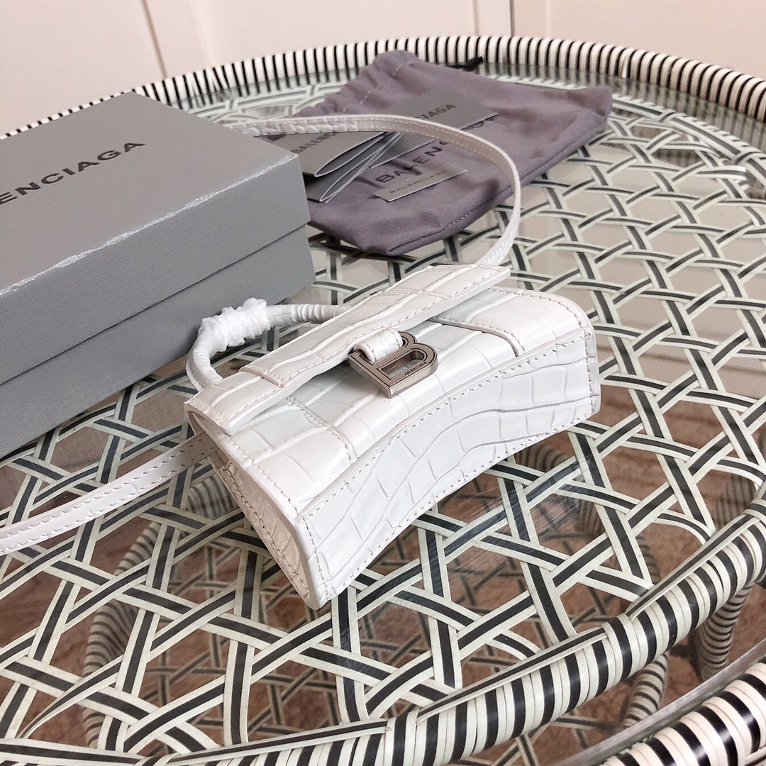 Ba*len*cia*ga mini hourglass-11.5*14*4.5cm