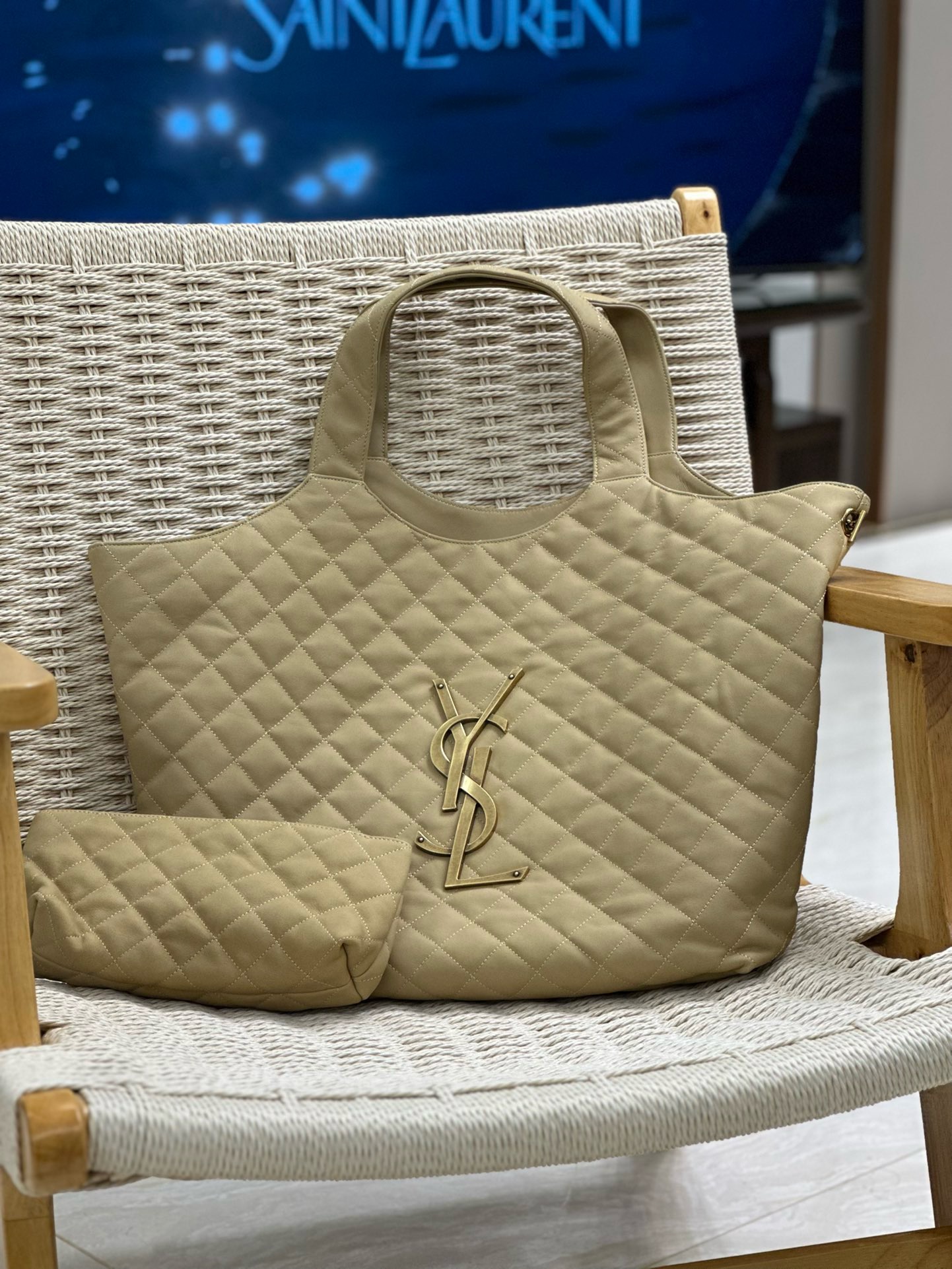 YSL Rive Icare Maxi Bag-38*43*8CM