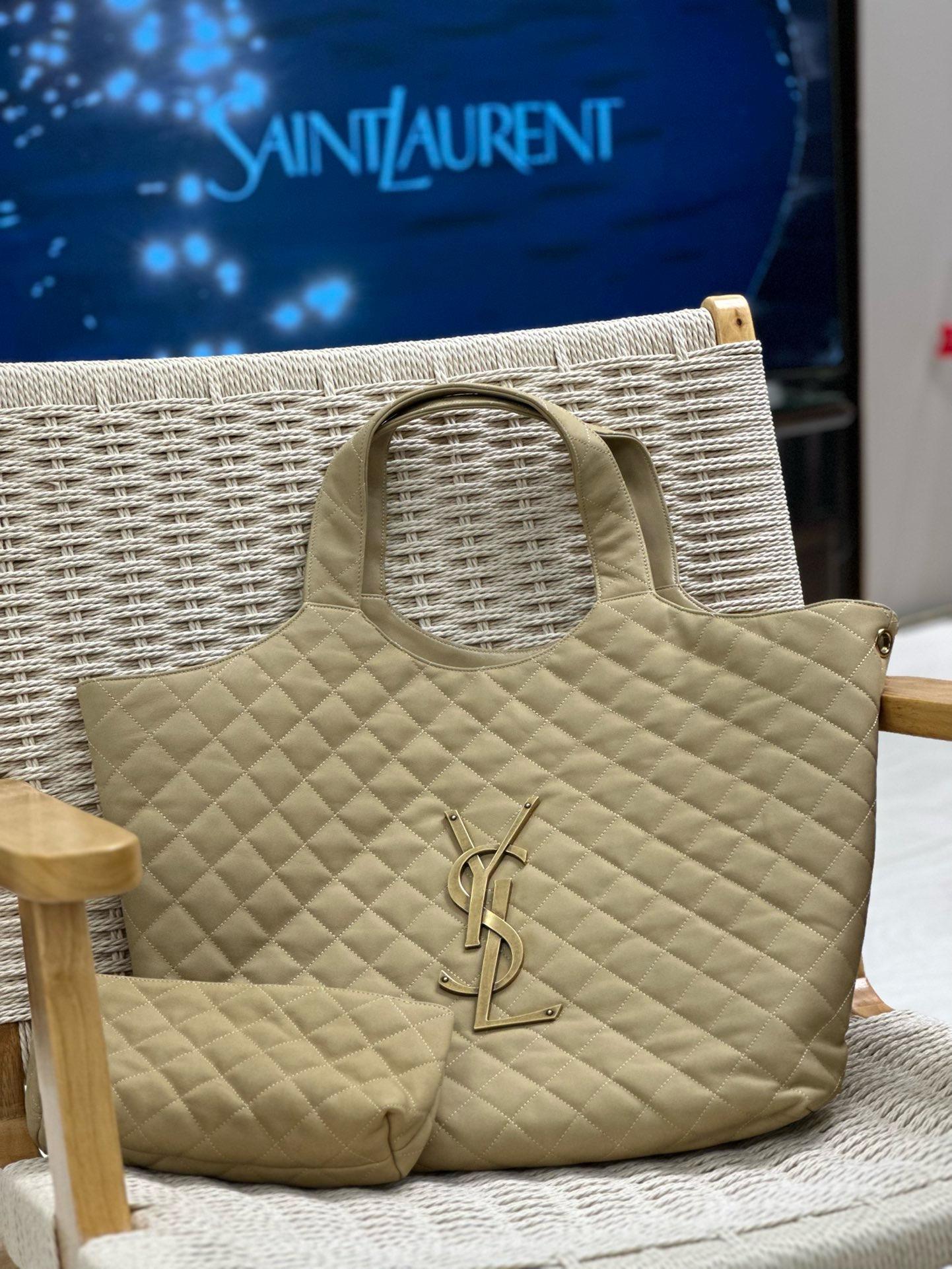 YSL Rive Icare Maxi Bag-38*43*8CM