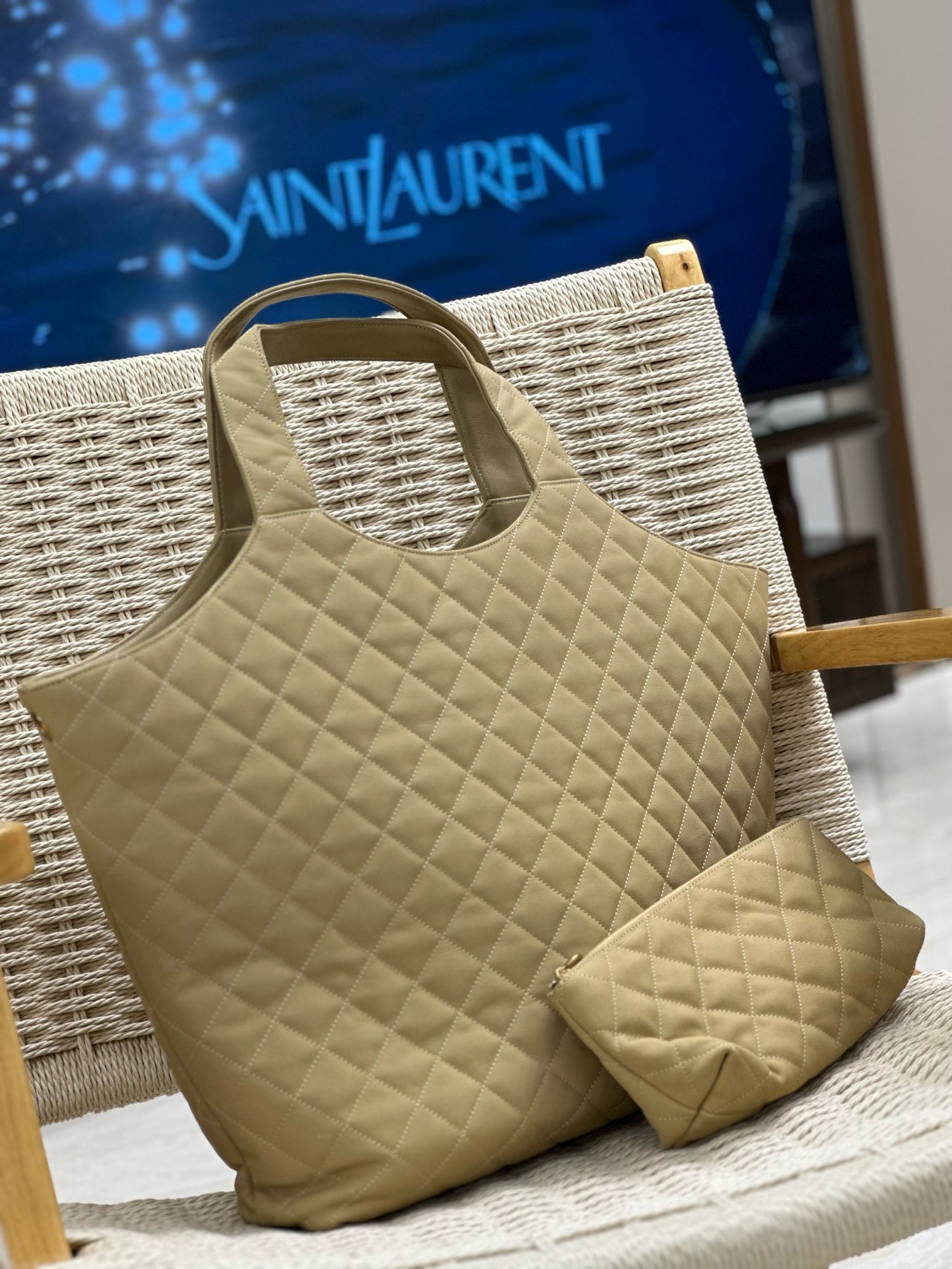 YSL Rive Icare Maxi Bag-38*43*8CM