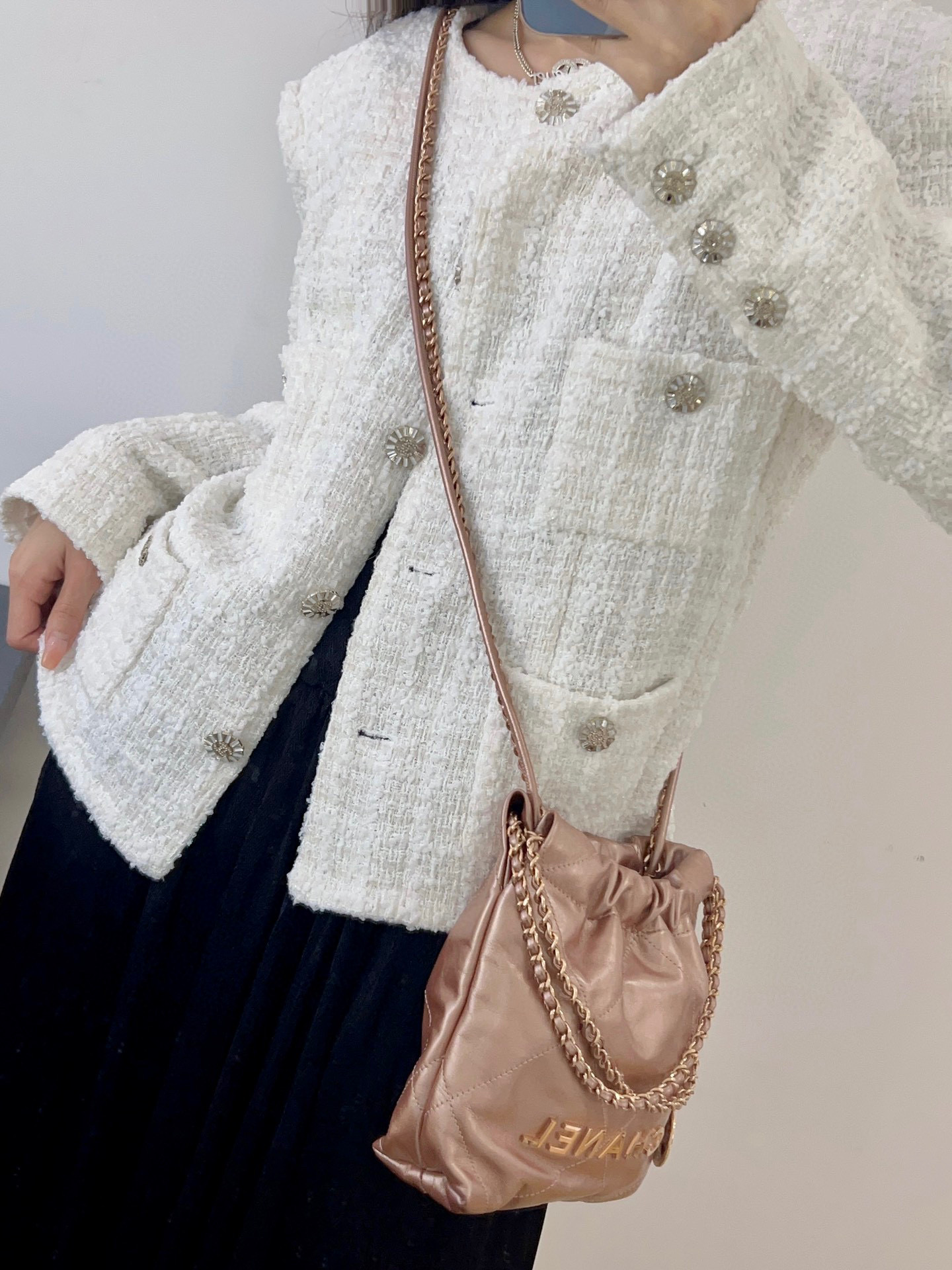 Ch@nel Mini 2023SS Handbags-23*18.5*6CM