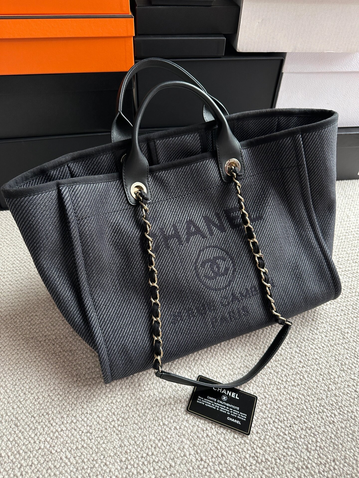 Ch@nel Tote Bag-38CM
