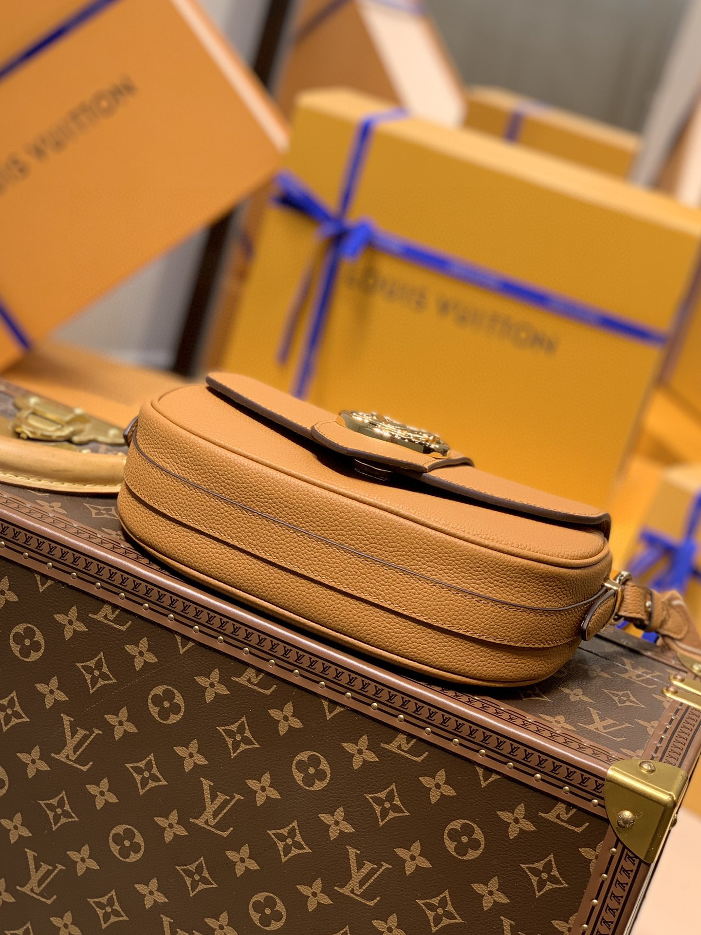 l**is V*t*n pont 9 soft handbags-m58967-25*17.5*8cm