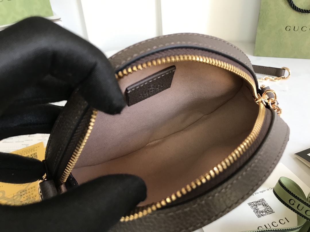 G*u*i ophidia mini round bag-18*18*6cm