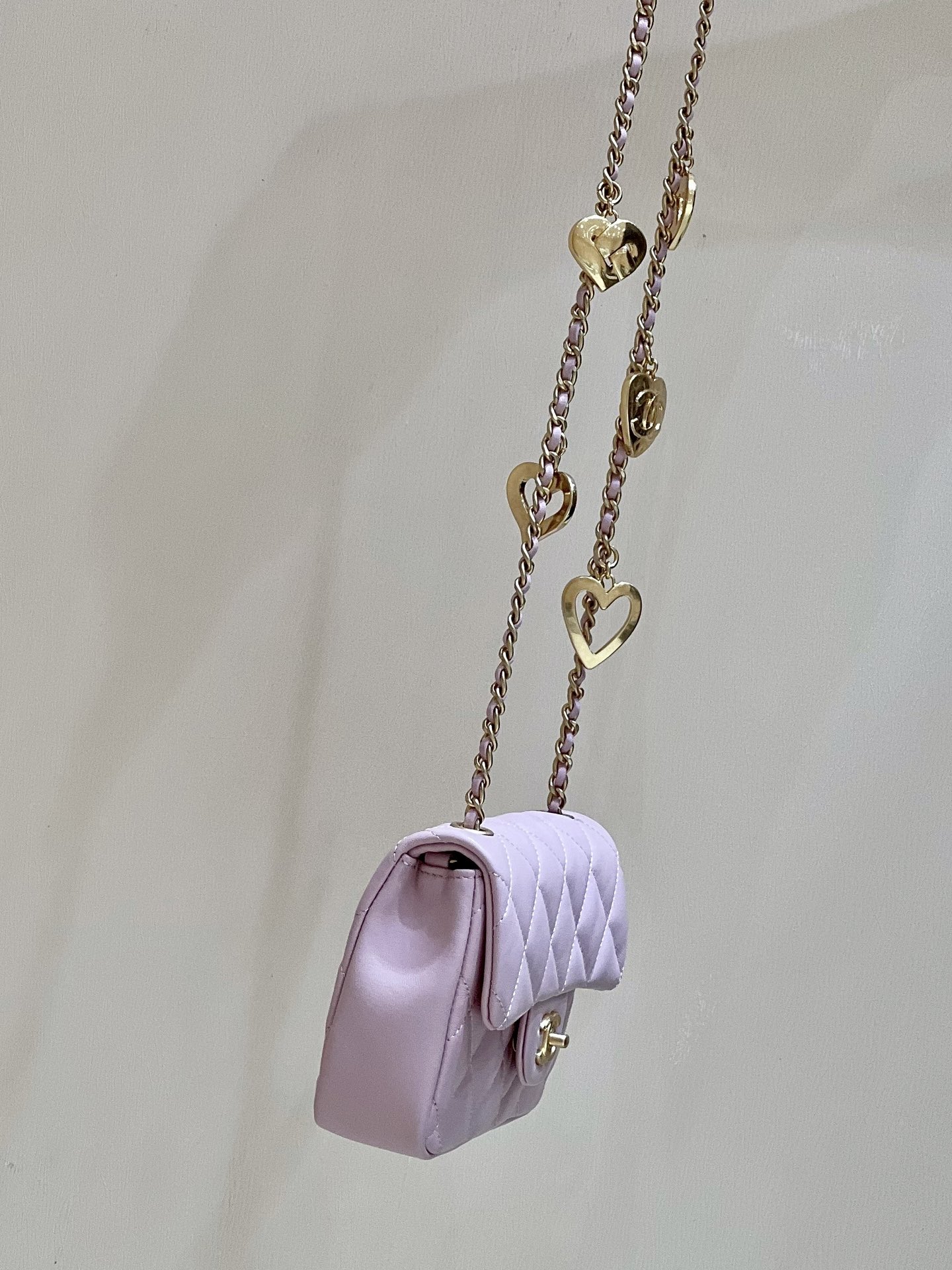 Ch@nel Flap Bag-12*19*7CM