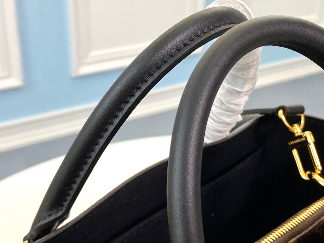 l**is V*t*n flower tote monogram canvas m43550-34*24*13cm