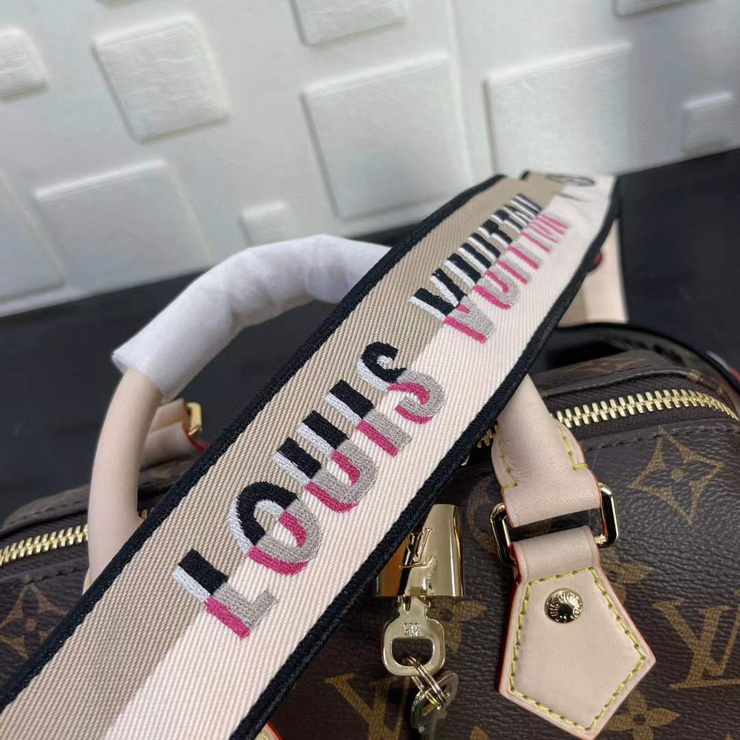 l**is V*t*n speedy-m41114-red inside-20x 13.5x 11.5cm