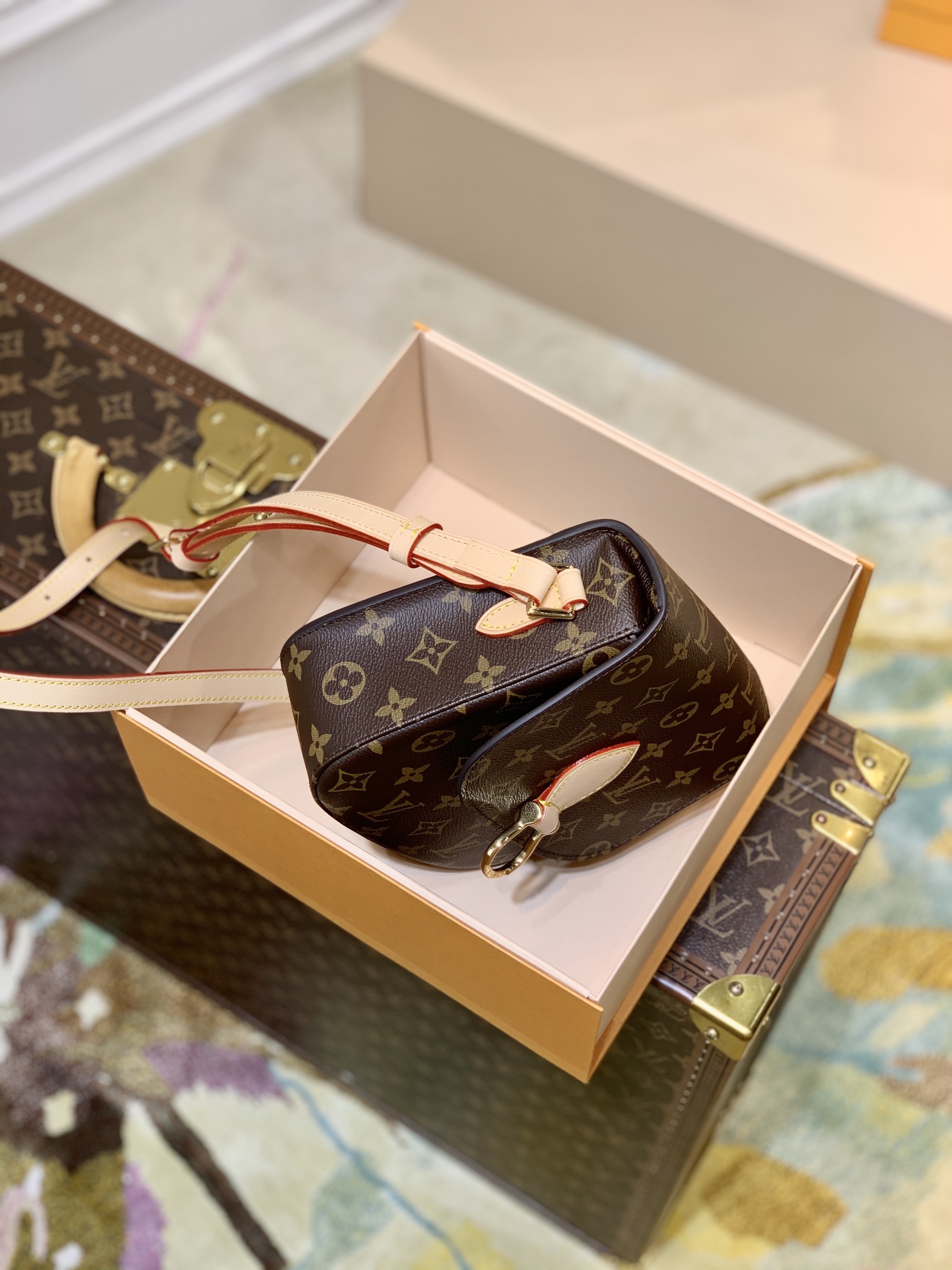 l**is V*t*n vintage saint cloud handbags -m51245-19 × 6 × 17cm