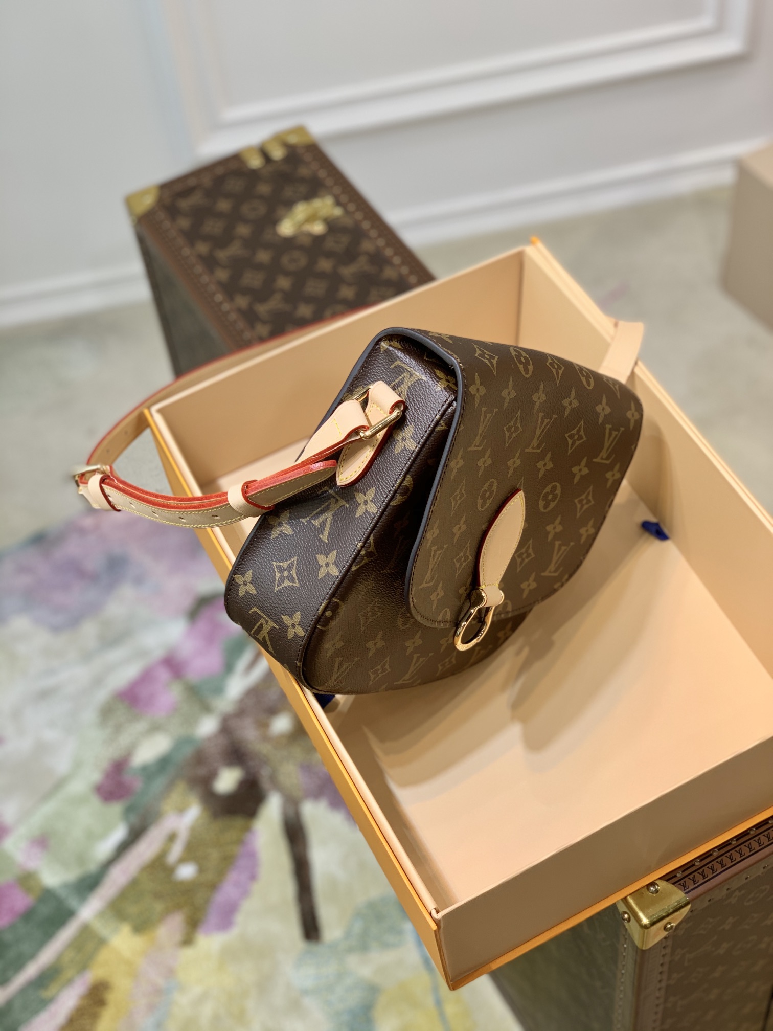 l**is V*t*n vintage saint cloud handbags -m51245-26*7*21cm