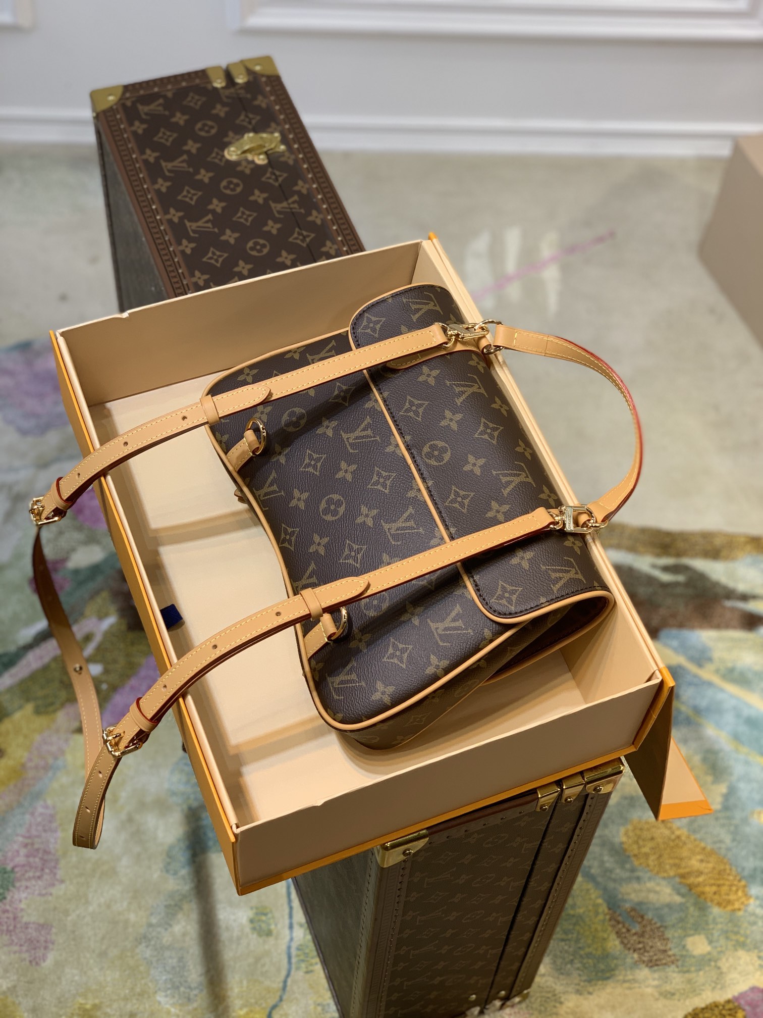 l**is V*t*n vintage marelle handbags -m51158-31*25*6cm