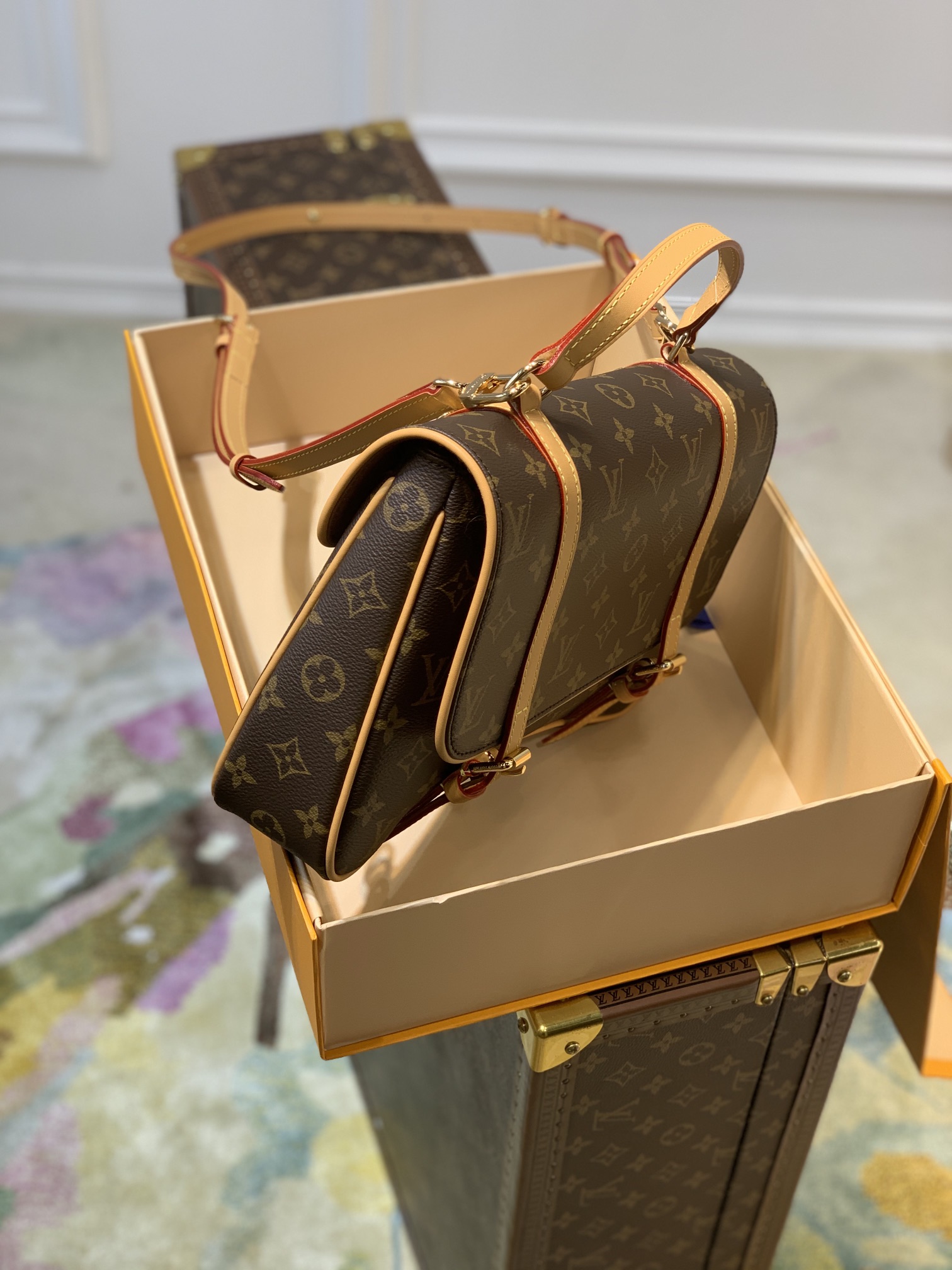 l**is V*t*n vintage marelle handbags -m51158-31*25*6cm