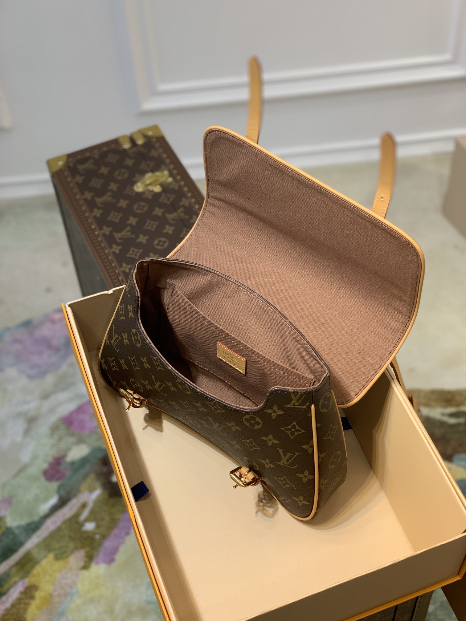 l**is V*t*n vintage marelle handbags -m51158-31*25*6cm