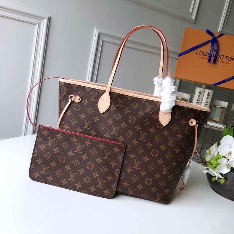 l**is V*t*n neverfull mm (rose red inside) -32*29*17cm