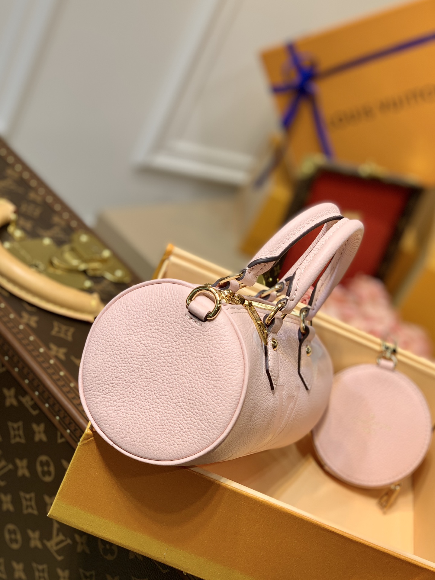 l**is V*t*n m45707 papillon bb handbag-20*10*10cm