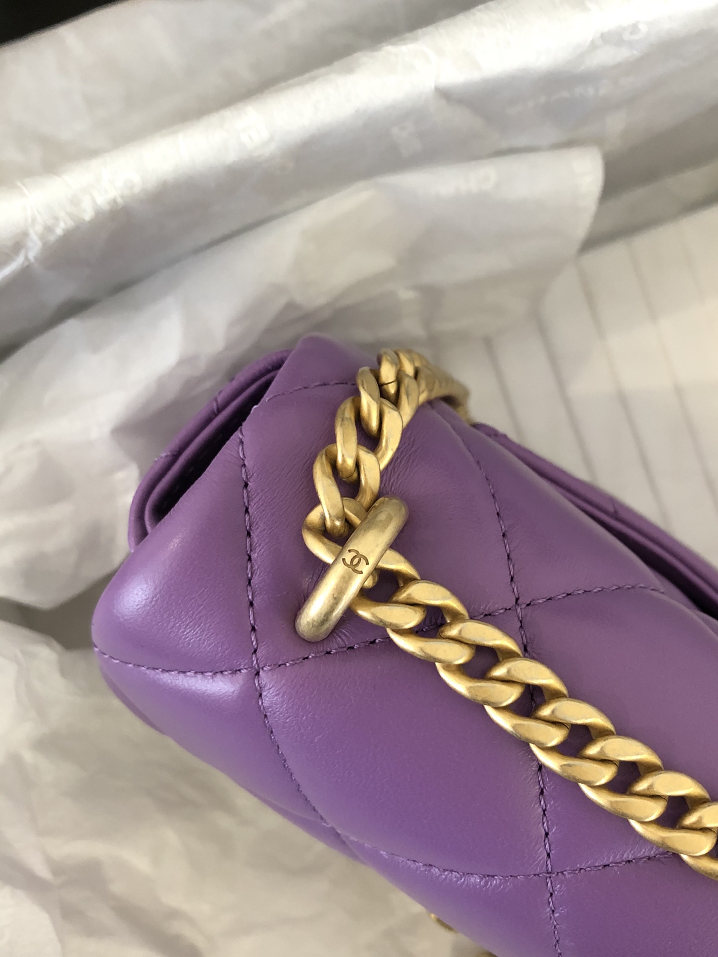 Ch@nel Flap Bag-18×12×5CM