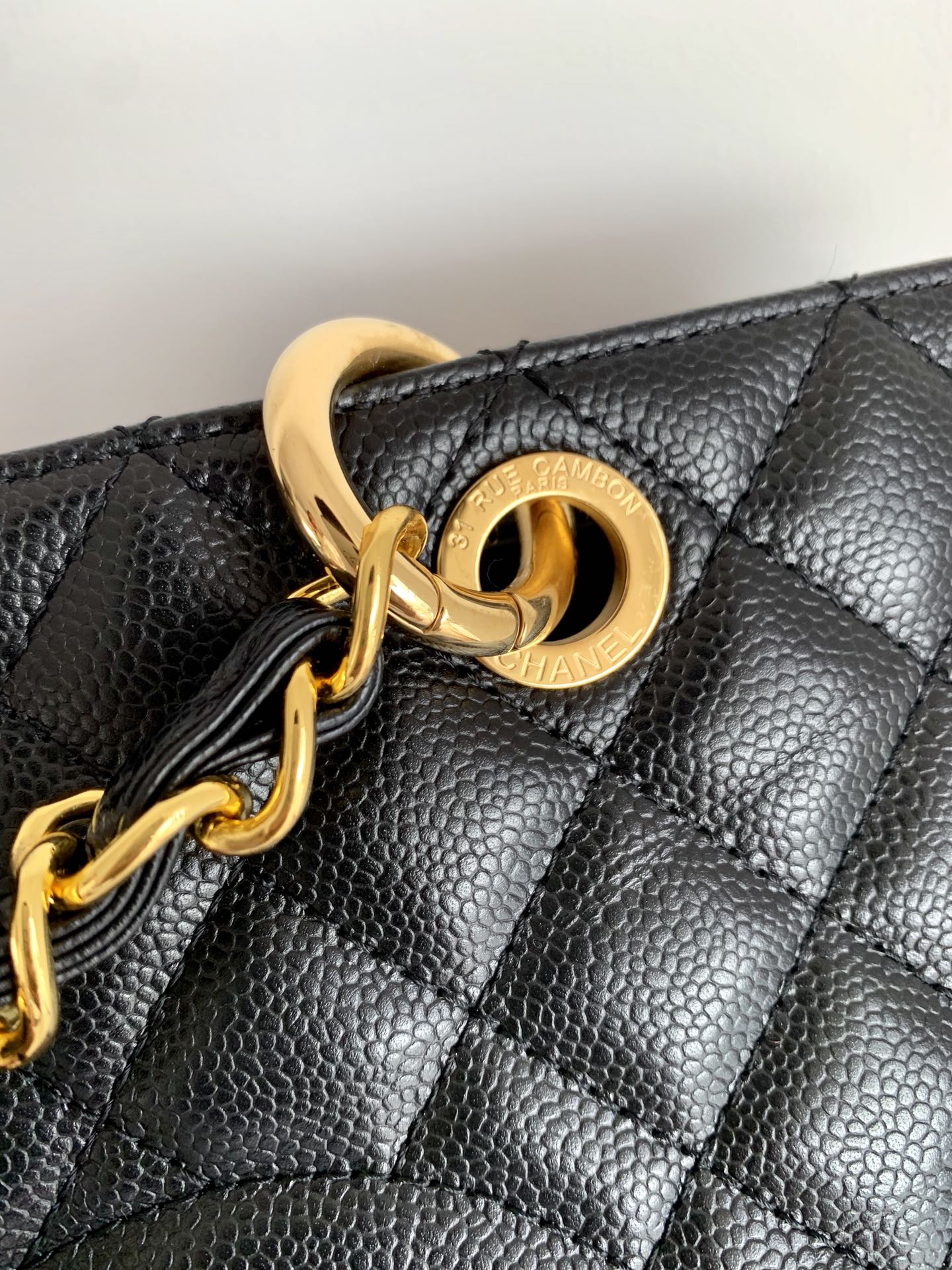 Ch@nel Grand Shopping Tote-34x24x12CM