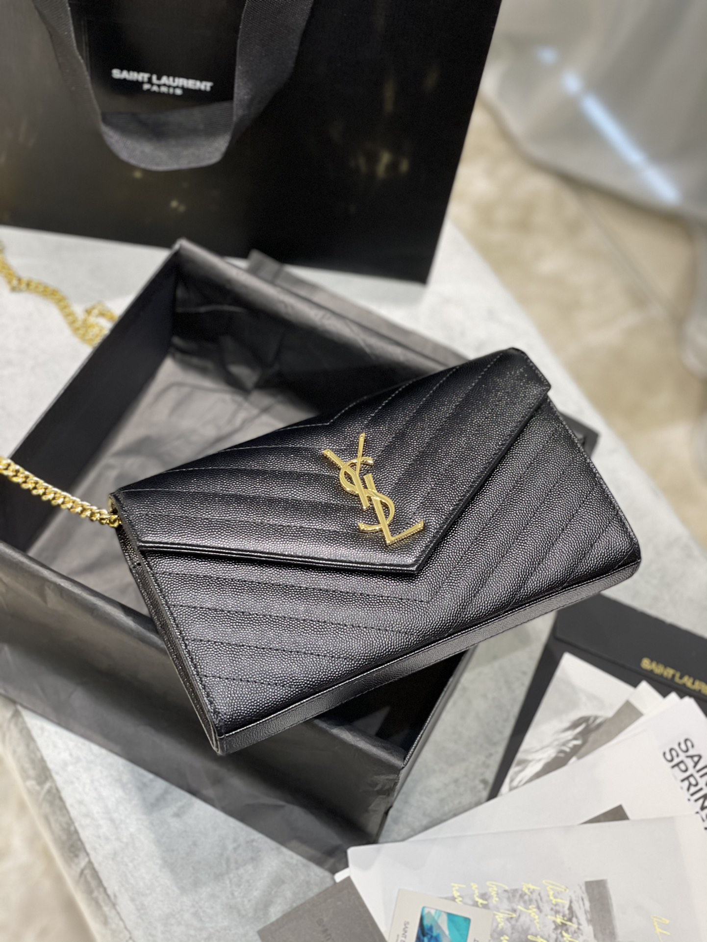 YSL Woc Chain Bag-22.5x14x4CM