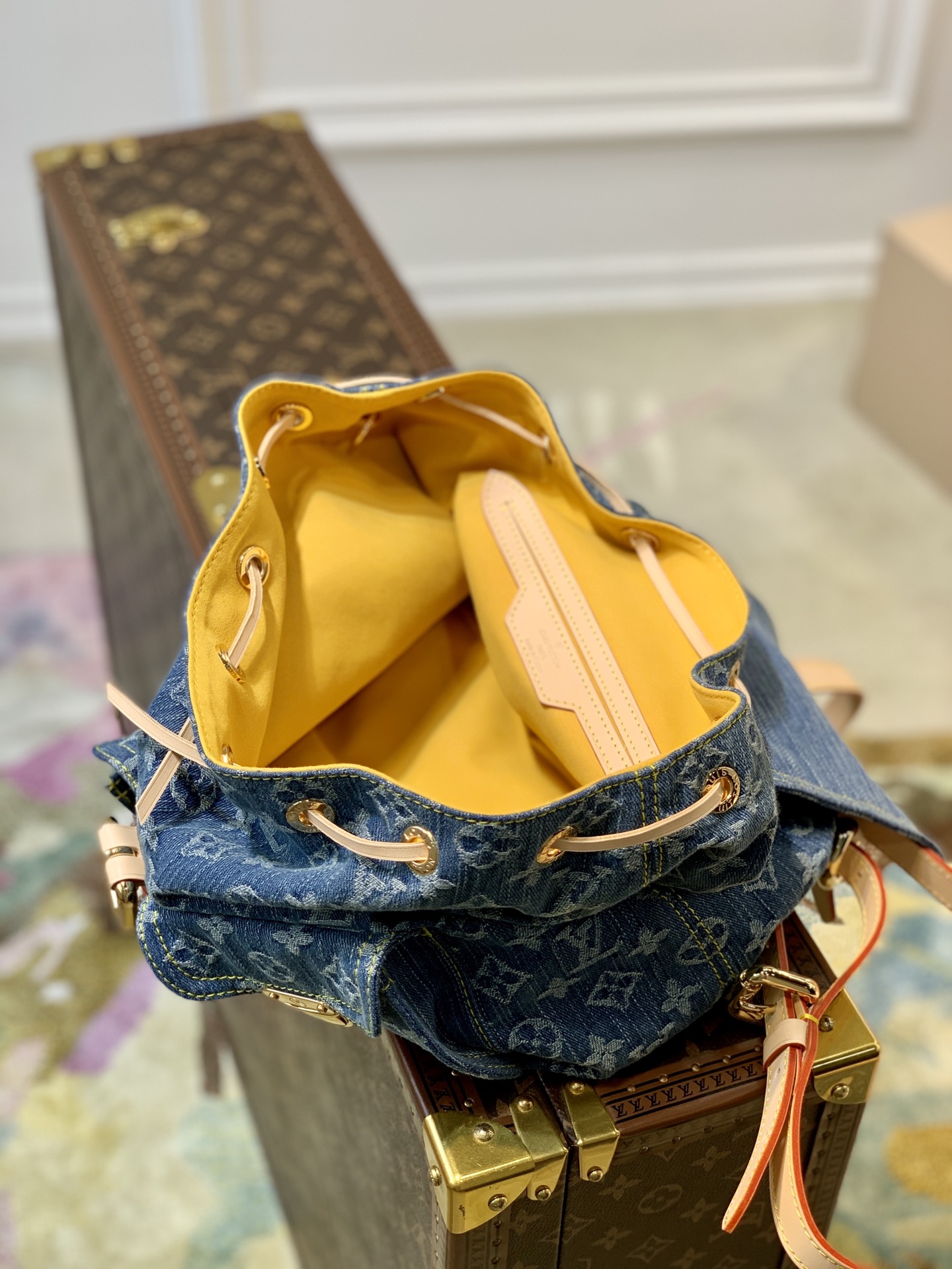 l**is V*t*n vintage m44460 backpack-19x30x28cm