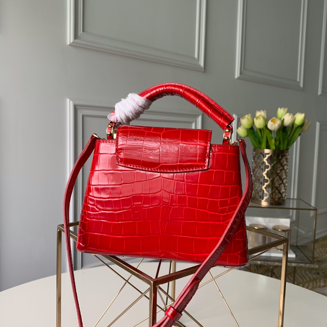 l**is V*t*n mini capucines handlebag-21*14*8cm