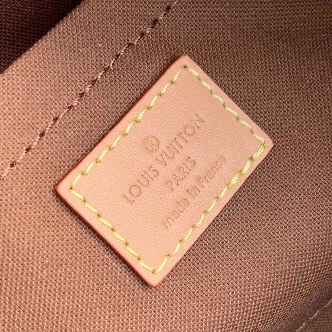 l**is V*t*n popincourt haut vntage tote-m40009-30x13.5x13cm