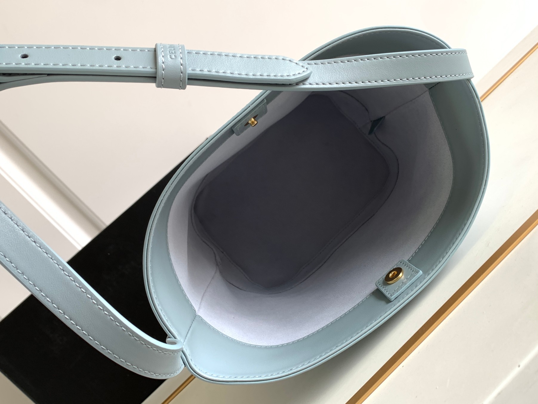 Ce**e cuir bucket-30×22×13cm