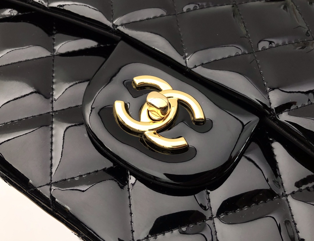 Ch@nel Flap Bag-Gold Hardware-30CM