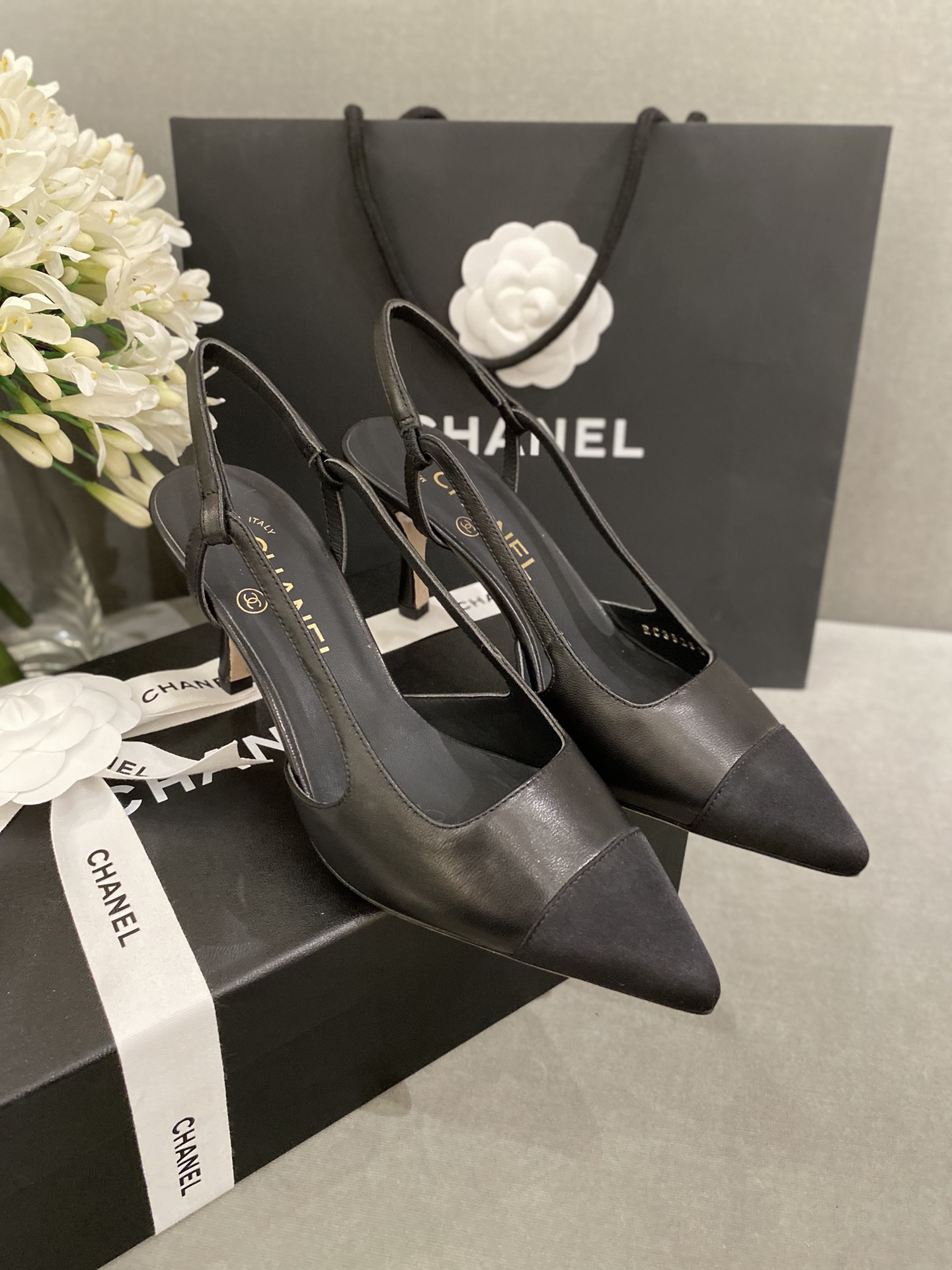 Ch@nel 2021ss Slingbacks