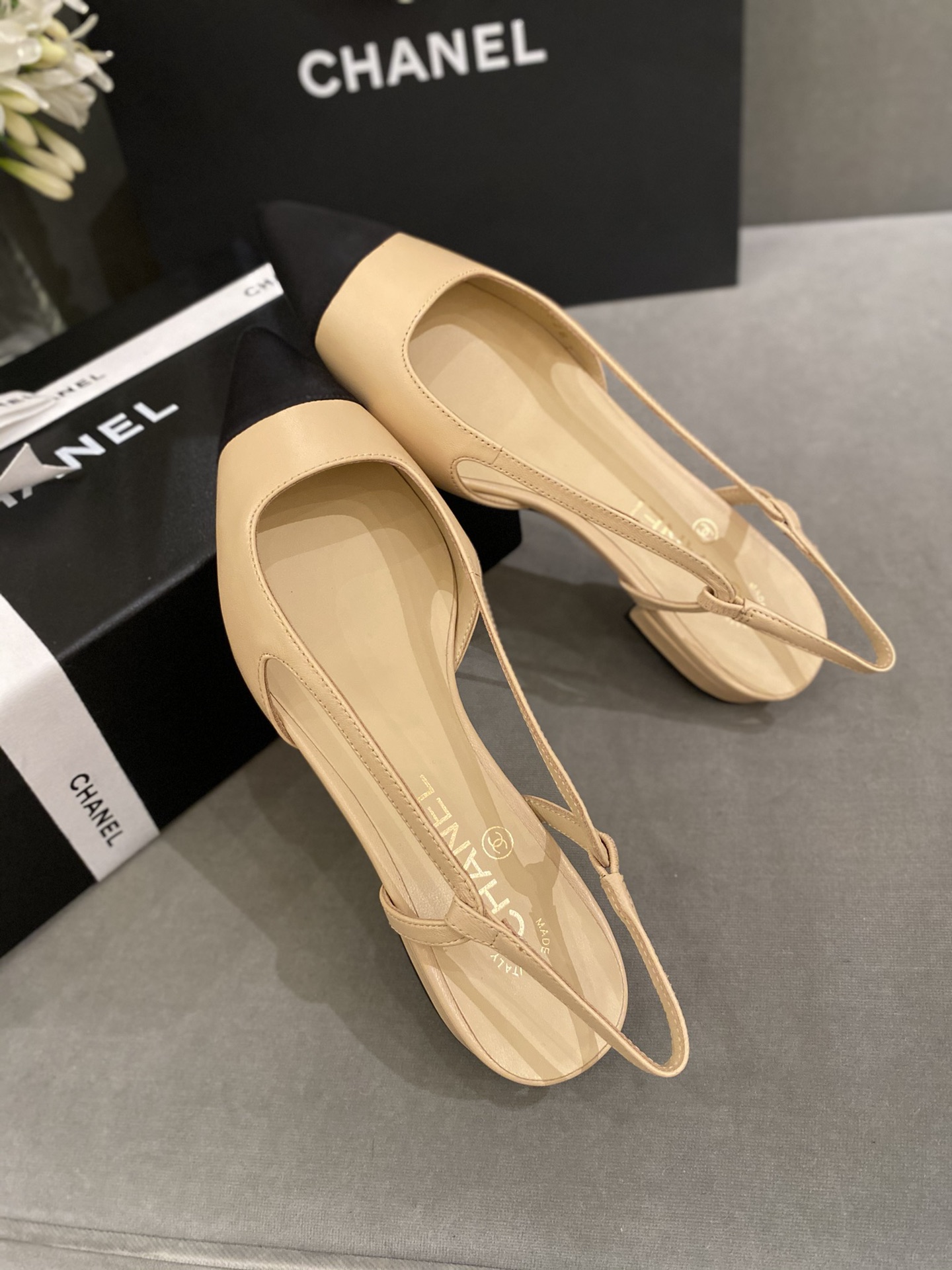 Ch@nel 2021ss Slingbacks