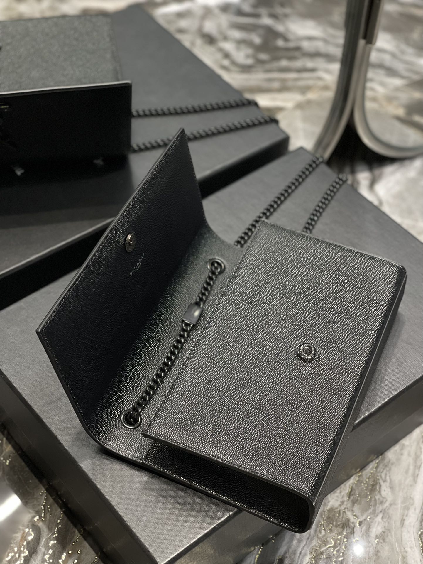 YSL Medium Kate Bags-Caviar-24*14.5*5.5CM