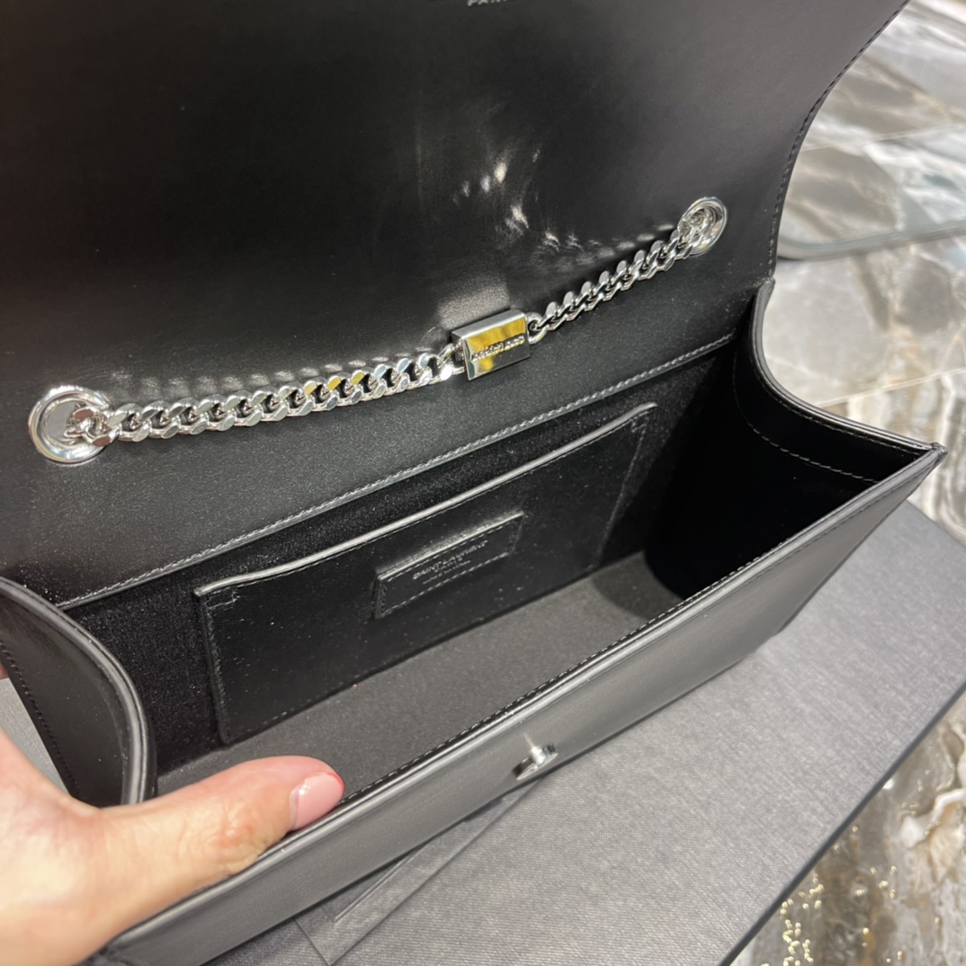 YSL Kate Medium With Tassle In Smooth Leather-24*14.5*5.5CM