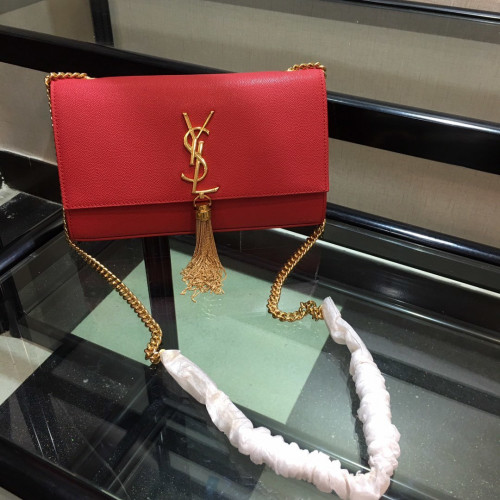 YSL Medium In Grain De Pouder Embossed Leather-24*14.5*5.5CM