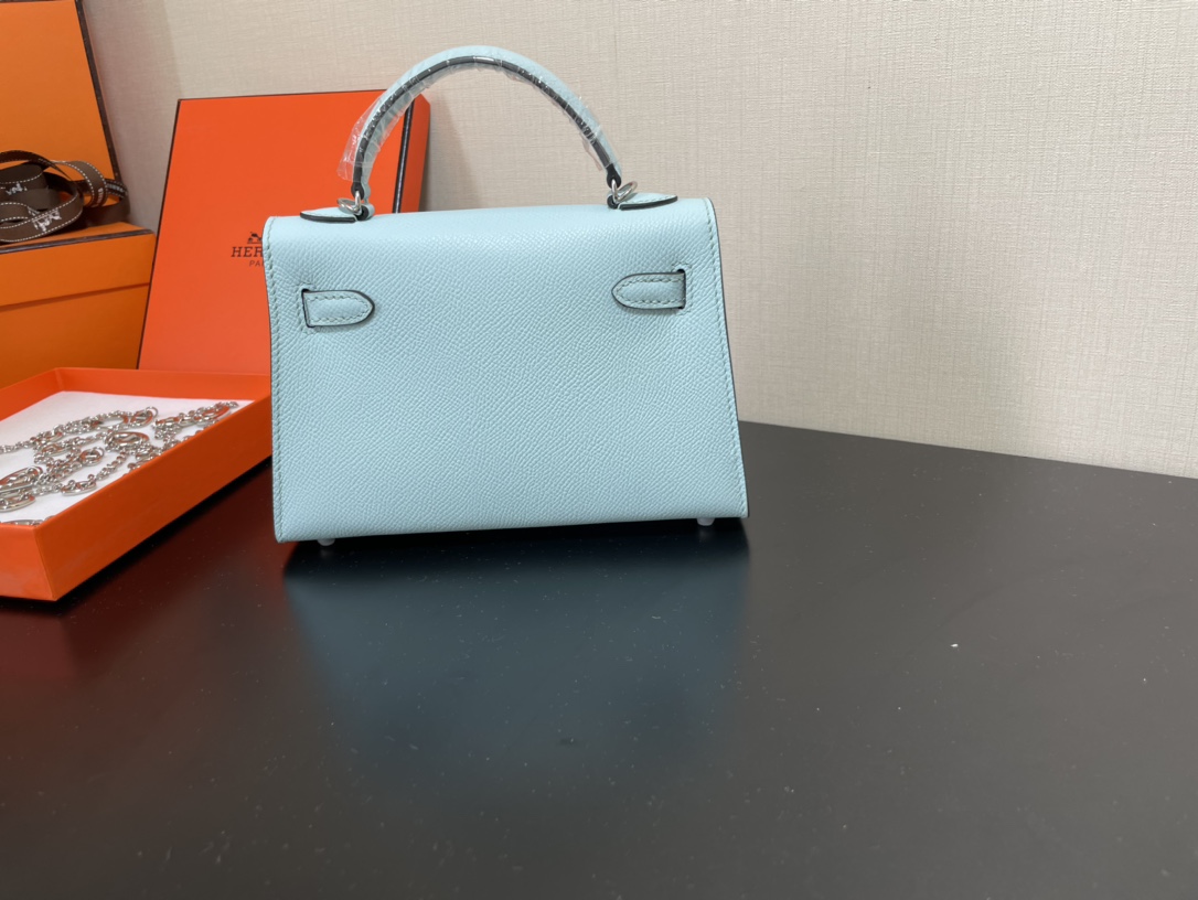 H**mes kelly-gold&silver hardware-19cm