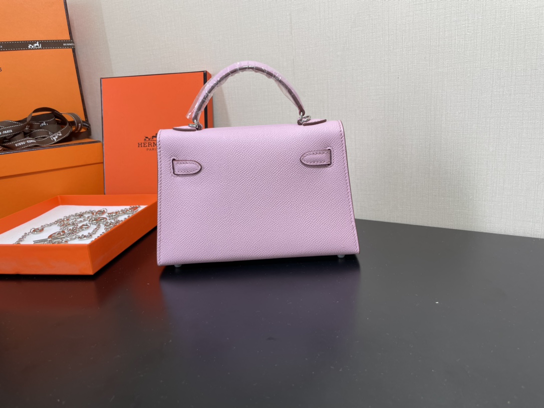 H**mes kelly-gold&silver hardware-19cm