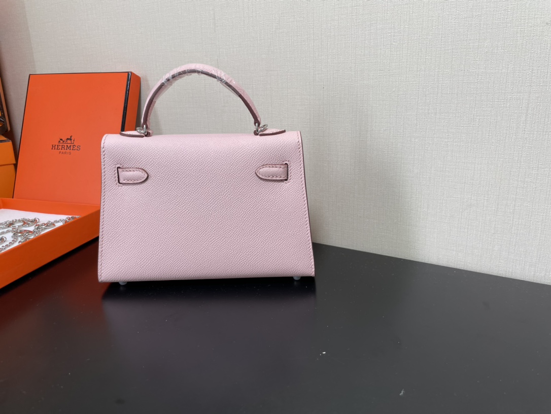 H**mes kelly-gold&silver hardware-19cm