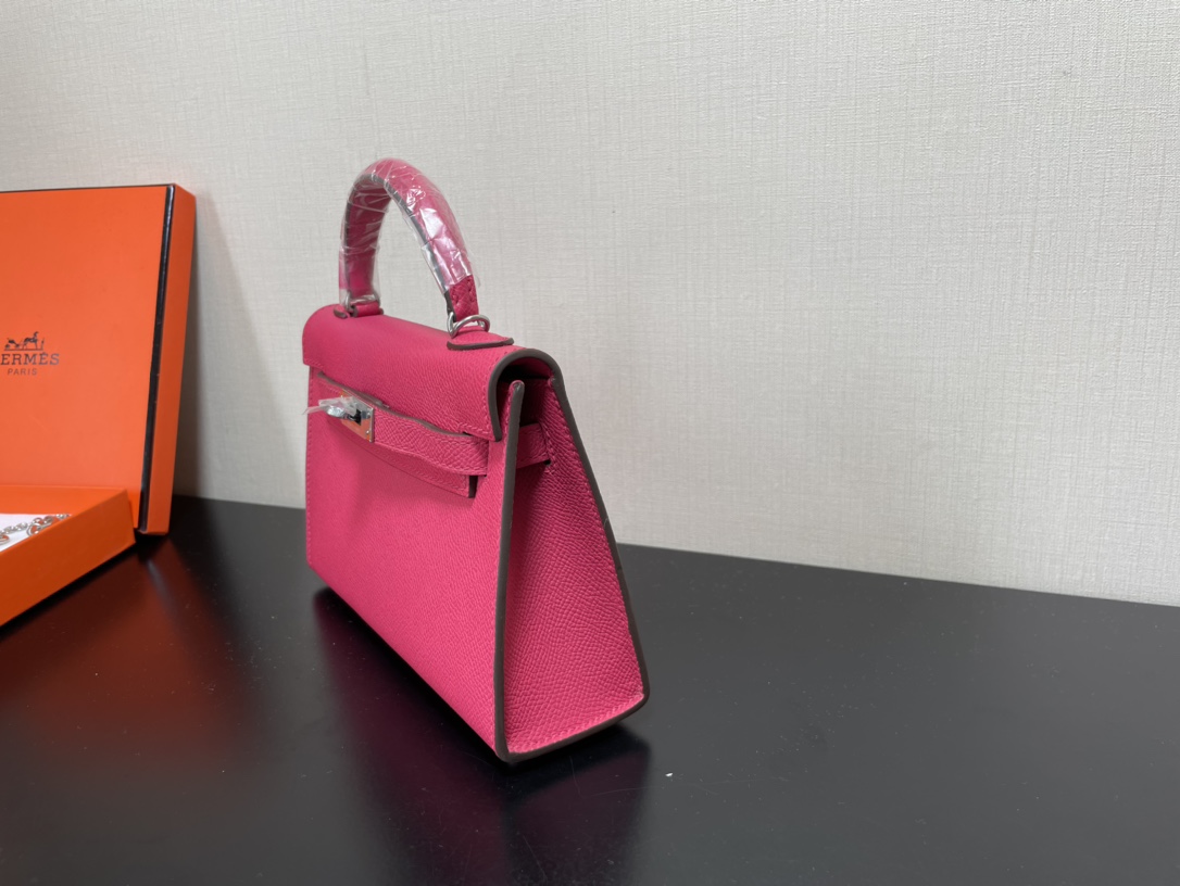 H**mes kelly-gold&silver hardware-19cm