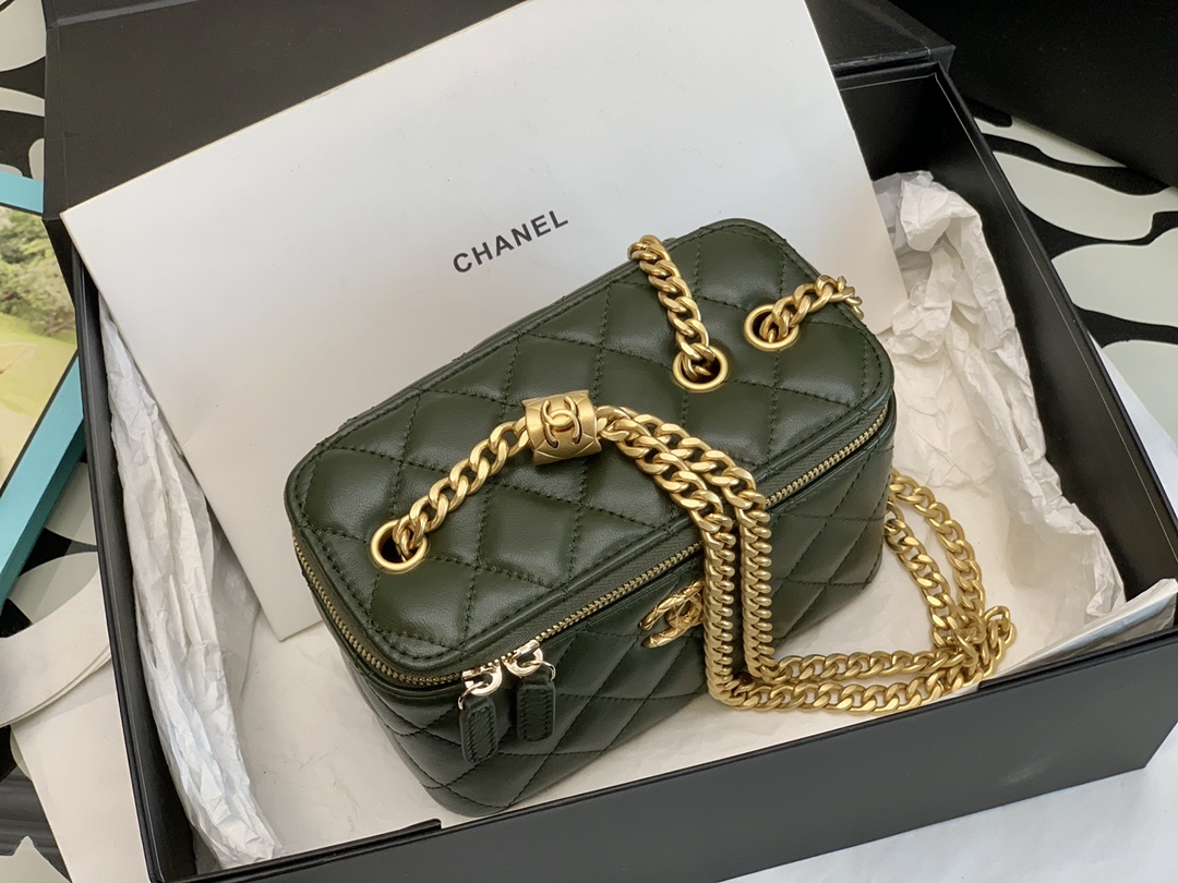 Ch@nel Cosmetic Bag-8.5*11*7CM