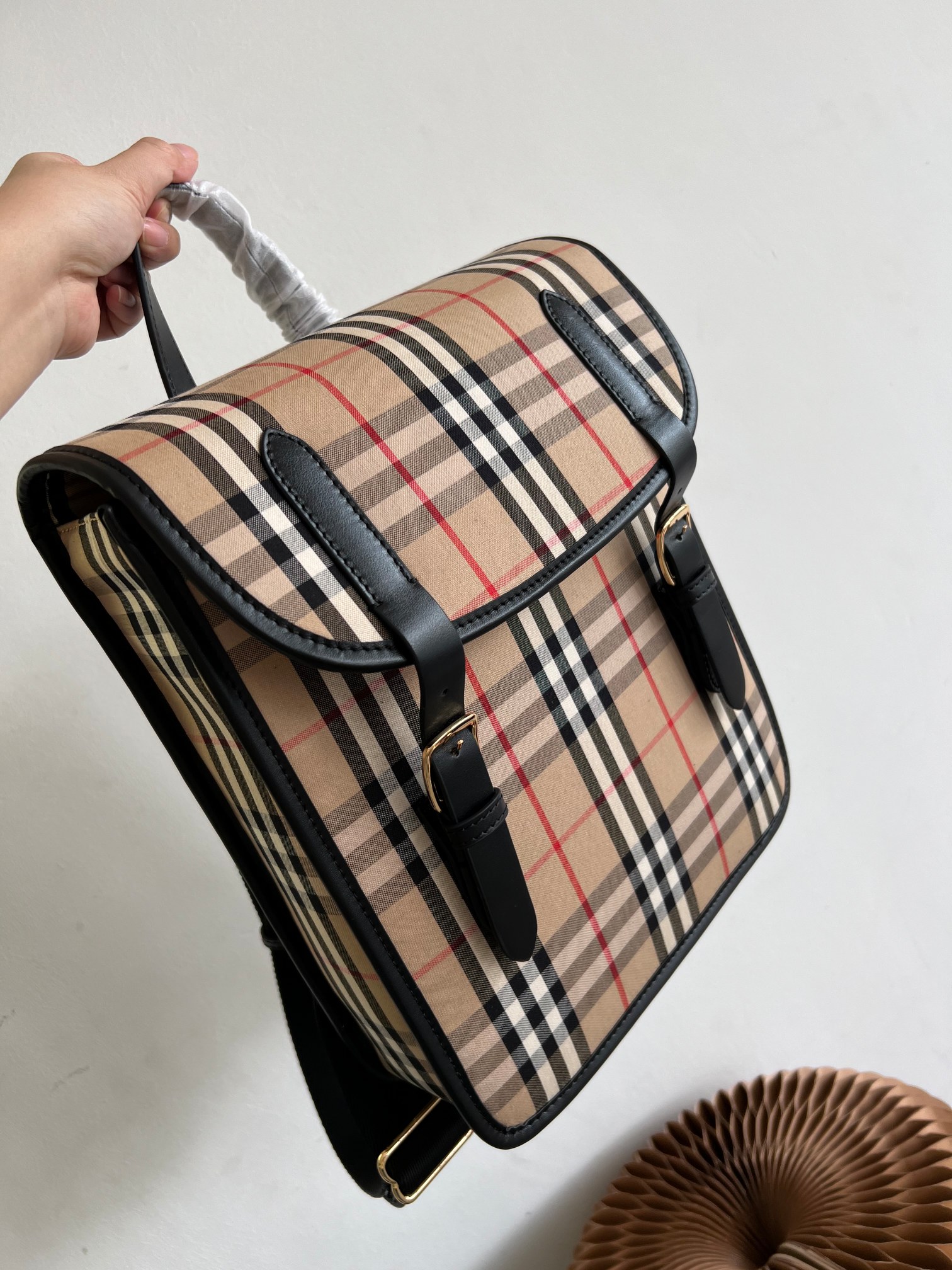 B**rry ecconyl vintage backpack-26*9*30cm
