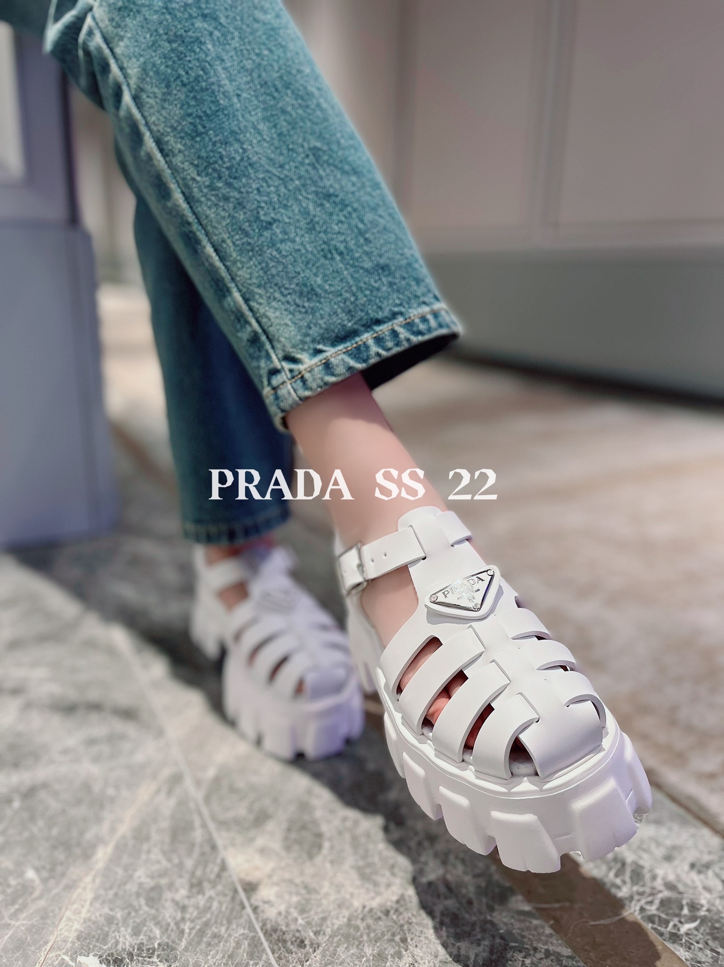 Pra*a heels 2022ss-5cm(35一41)