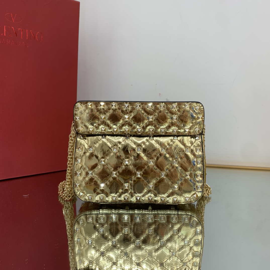 Valentino Garavani Rockstud Spike Bag-17x10x5.5CM
