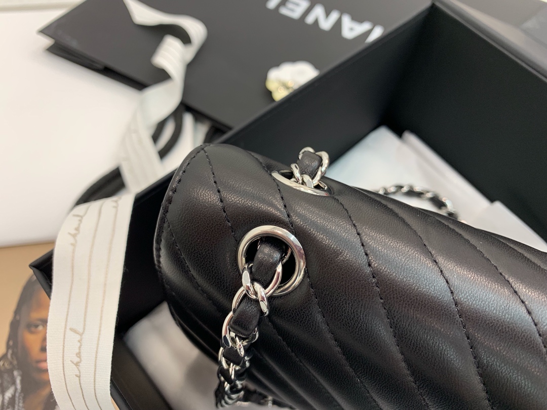 Ch@nel Flap Bag-25CM