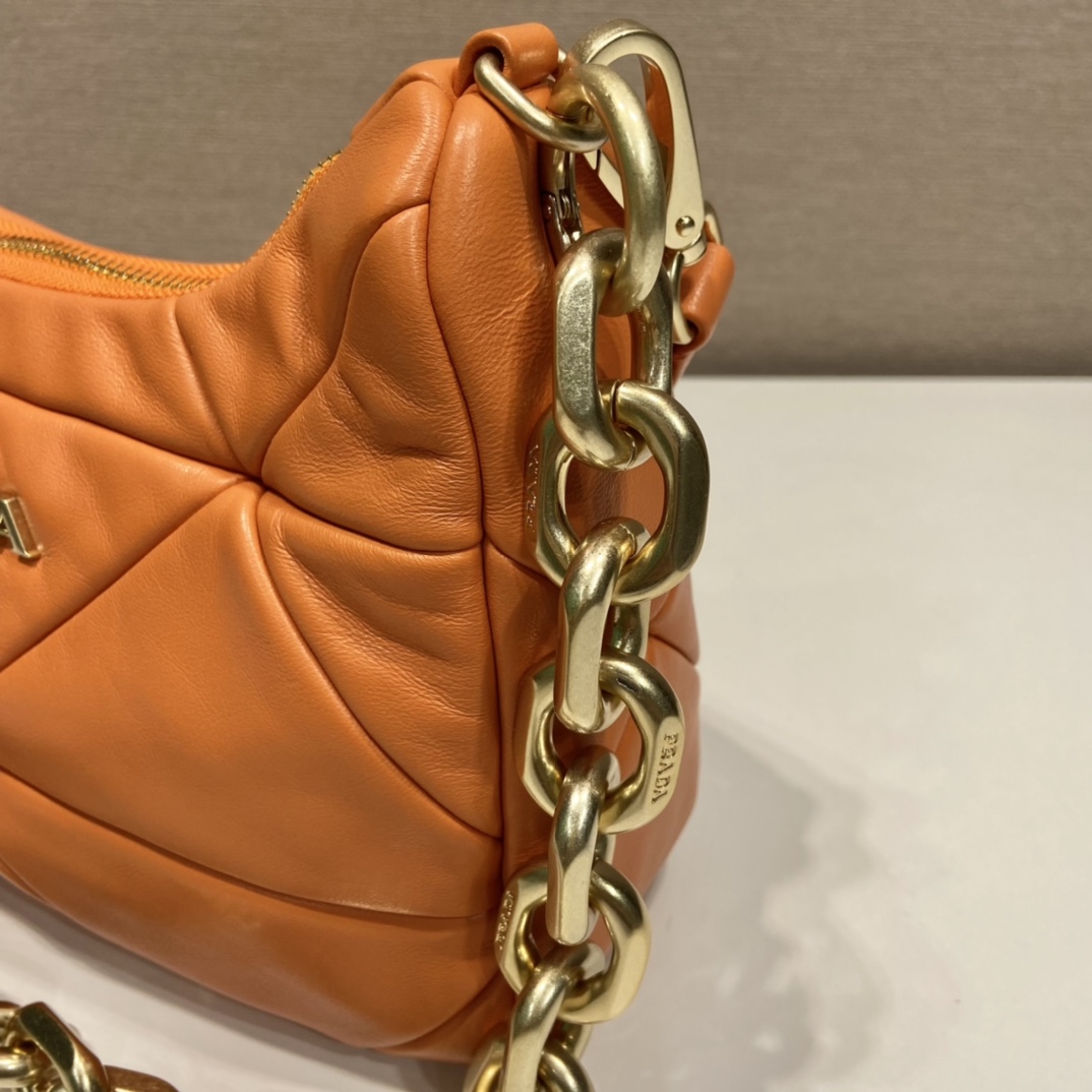 Pra*a system hobo bag 1bd158 -25*18*7cm