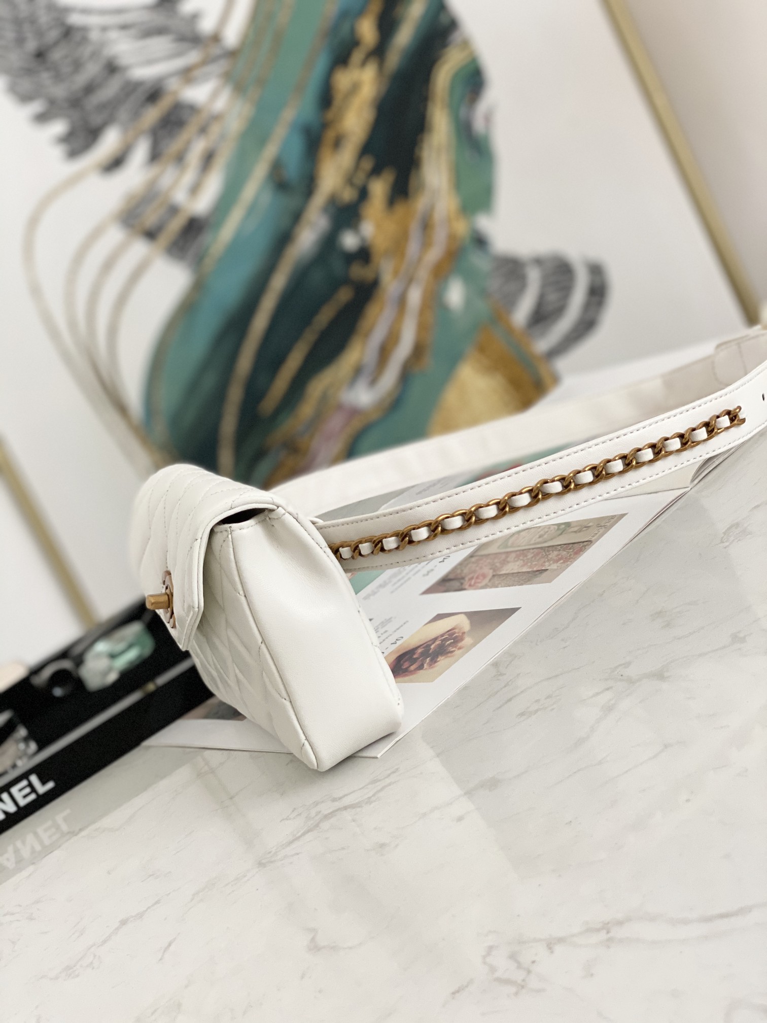 Ch@nel Waist Bag-18*3.5*12CM