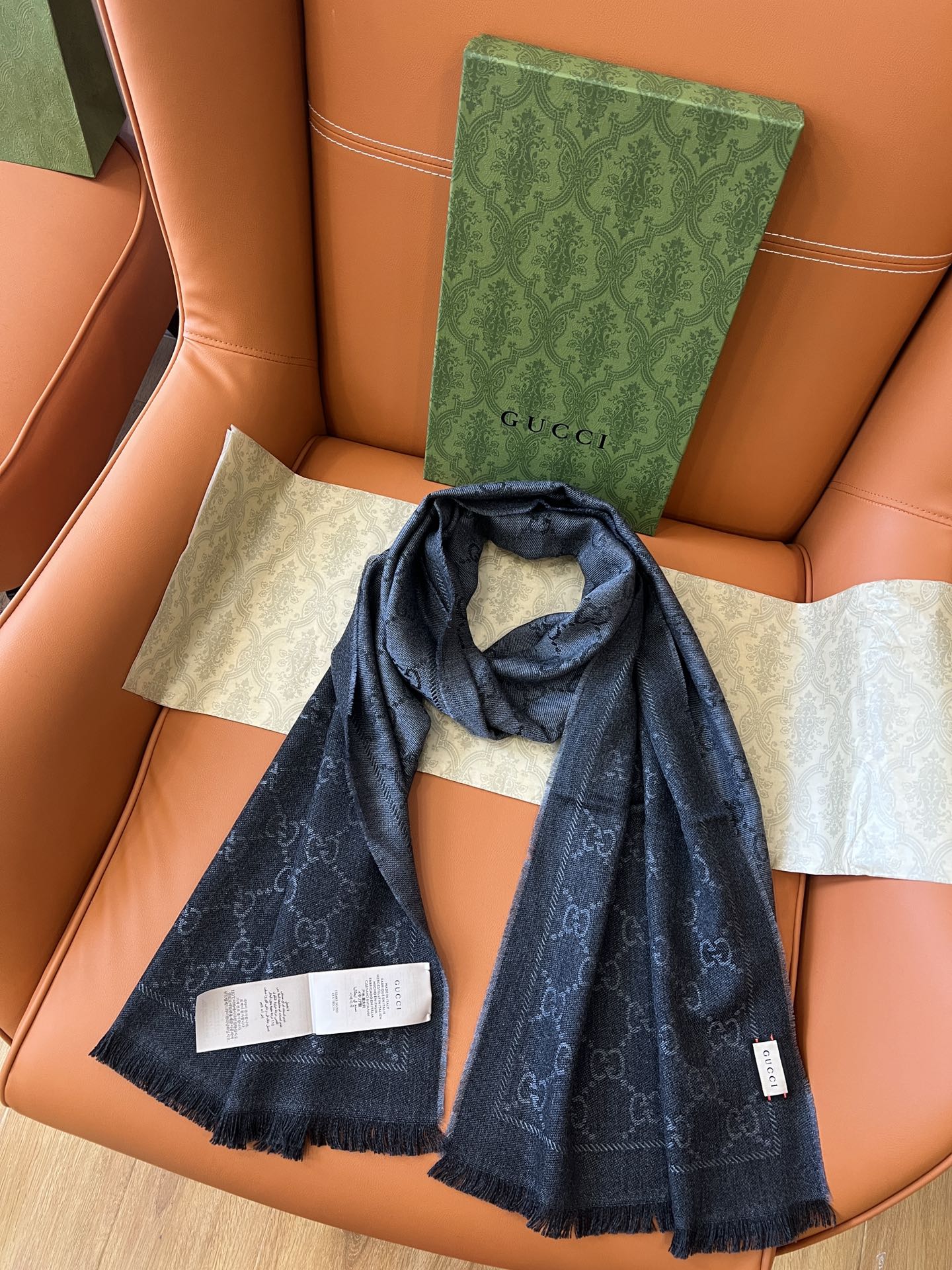 G*u*i scarf-48*180cm